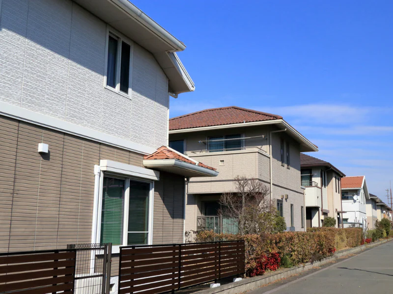 戸建て住宅の外観