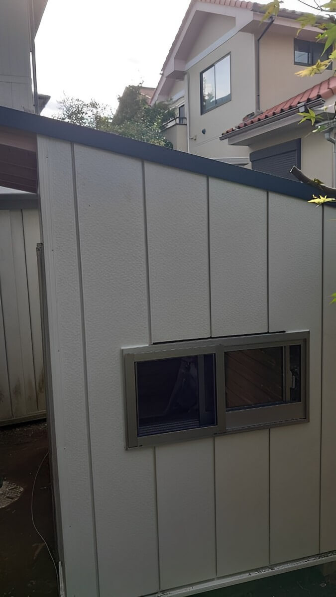 ドッグハウス（犬小屋）製作（施工後）